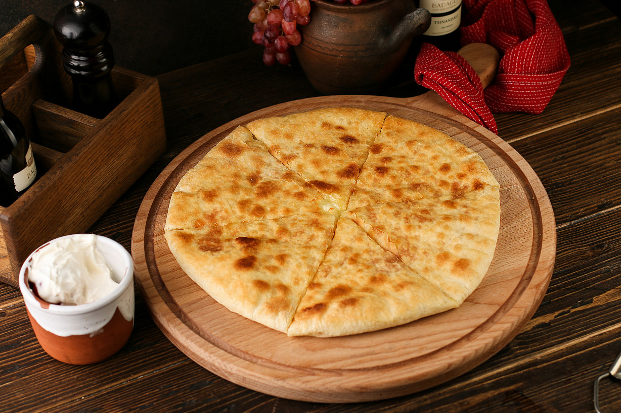 Хачапури с картофелем и грибами